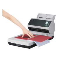 Ricoh Dokumentenscanner fi-8270 70 S./Min inkl. Flachbetteinheit ADF Duplex USB 3.2 LAN