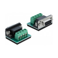 Konverter 1 x Seriell RS-232 DB9 zu 1 x Seriell RS-485 mit ESD Schutz 15 kV Überspannungsschutz 600 W