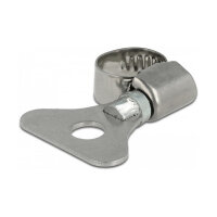 Schlauchschelle mit Flügelmutter 8 - 12 mm 10 Stück Metall