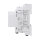 Shelly Relais "Pro 3EM 120A" WLAN LAN Stromzähler Inkl. 3x 120A Klemmen Messfunktion BT DIN-Rail