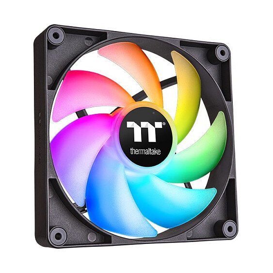 140mm Thermaltake CT140 ARGB Sync PC Cooling Fan 500-1500rpm - 2Pack