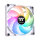140mm Thermaltake CT140 ARGB Sync PC Cooling Fan White 500-1500rpm - 2Pack
