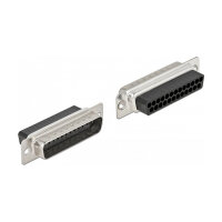 D-Sub 25 Pin Crimp Stecker zu 2 x RJ45 Buchse mit...