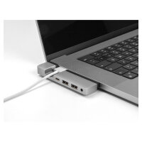 Dockingstation für MacBook Pro / MacBook Air Thunderbolt™ 4 mit 5K Auflösung / 100 W PD / 10 Gbps Hub / LAN / Audio