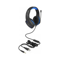 Gaming Headset Over-Ear mit 3,5 mm Klinkenstecker und...