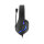 Gaming Headset Over-Ear mit 3,5 mm Klinkenstecker und blauem LED Licht für PC, Notebook und Spielekonsolen
