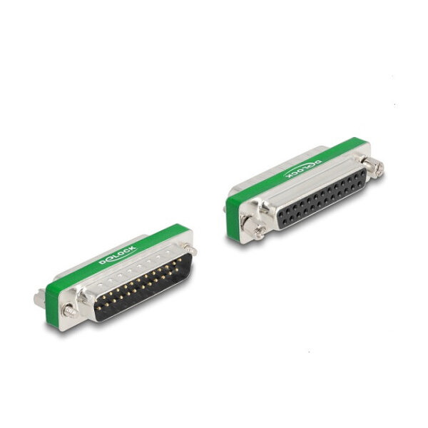 HF/EMI Entstörfilter D-Sub 25 Pin Stecker zu Buchse mit Tiefpass kapazitiv