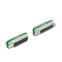HF/EMI Entstörfilter D-Sub 25 Pin Stecker zu Buchse mit Tiefpass kapazitiv