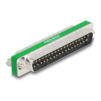 HF/EMI Entstörfilter D-Sub 37 Pin Stecker zu Buchse mit Tiefpass kapazitiv