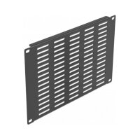 10? Netzwerkschrank Panel mit Lüftungsschlitzen...