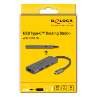 USB Type-C™ Dockingstation 8K - HDMI / USB / PD 3.0 100 W