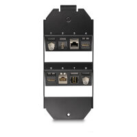 Keystone Halterung 8 Port für Bodentank