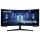 86cm/34 (3440x1440) Samsung Odyssey C34G55TWWP Curved 21:9 1ms 144Hz HDMI DisplayPort VESA Ultra WQHD Black