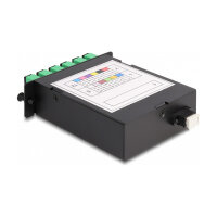 LWL HD (High Density) Kassette MPO Stecker zu 12 x SC...