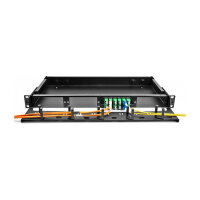 LWL HD (High Density) Kassette MPO Stecker zu 12 x SC Simplex Buchse, 12 Fasern, Singlemode, Polarität A, 9/125 µm