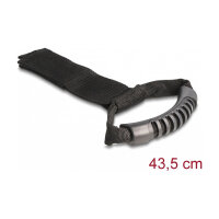 Tragegurt mit Klettverschluss L 435 x B 50 mm schwarz 2 Stück