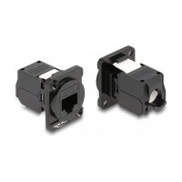 D-Typ Modul RJ45 Cat.6 Buchse zu LSA Buchse