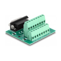 D-Sub 15 Pin Stecker zu Terminalblock für Hutschiene