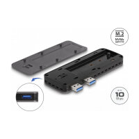 USB 3.2 Gen 2 Gehäuse für PlayStation®5 mit M.2 NVMe Slot - werkzeugfrei