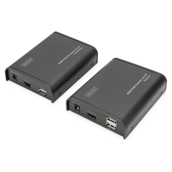 Digitus DS-55202 HDMI IP KVM-Extender Set FullHD/60Hz 120m