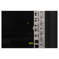 DIGITUS Wandgehäuse Unique 20HE 998x600x600mm schwarz (Speditionsversand)