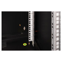 DIGITUS Wandgehäuse Unique 20HE 998x600x600mm schwarz (Speditionsversand)