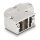 Gehäuse für D-Sub 9 Pin Stecker / Buchse mit Metallhalterung 90° gewinkelt Zinklegierung
