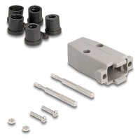 Gehäuse für D-Sub 9 Pin Stecker / Buchse mit Gummidichtungen