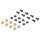 19? Fachboden zweiseitig bis 46 kg ab 500 mm Tiefe 2 HE dunkelgrau