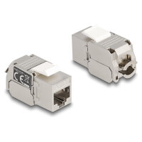 Keystone Modul RJ45 Buchse zu LSA Cat.6A mit LED