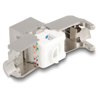 Keystone Modul RJ45 Buchse zu LSA Cat.6A mit LED