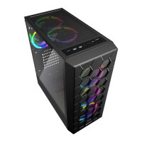 Midi Sharkoon HEX RGB Black