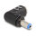 DC Adapter 5,5 x 2,1 mm Stecker zu 5,5 x 2,1 mm Buchse 90° gewinkelt