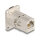 D-Typ RJ45 Einbaubuchse / Kupplung Cat.6A STP Metall