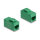 Keystone Modul RJ45 Buchse zu RJ45 Buchse Cat.6A UTP grün