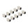 Keystone Modul RJ45 Buchse zu LSA Cat.6A werkzeugfrei schwarz Set 10 Stück