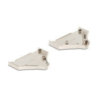 Sub-D Steckergehäuse 37 Pin aus Metall inklusive Steckerverbinder Stecker und Montagematerial