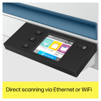 HP Scanjet Pro N4600 fnw1 Flachbettscanner ADF 40 S./Min USB3.0 LAN WLAN