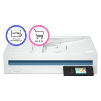 HP Scanjet Pro N4600 fnw1 Flachbettscanner ADF 40 S./Min USB3.0 LAN WLAN