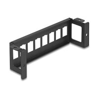 Keystone Halterung 8 Port Panel Aufbau horizontal