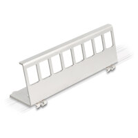 Keystone Metall Halterung 8 Port für Hutschiene