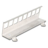 Keystone Metall Halterung 8 Port für Hutschiene