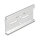 Aluminium Montageclip für Hutschiene 100,0 x 47,8 mm silber