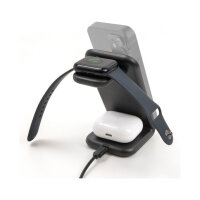 Wireless Charger 3 in 1 mit 2 Ladespulen 5 W / 5 W / 15 W