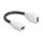 Keystone Modul Kabel HDMI Buchse zu Buchse 8K 60 Hz 20 cm weiß