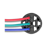 Fassung für 19 mm 3 Pin Taster oder Schalter