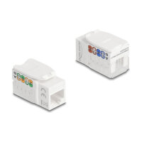 Keystone Modul RJ45 Buchse zu LSA Cat.6A UTP 90°...