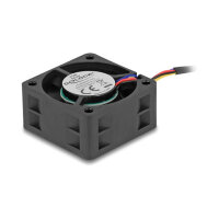 Axiallüfter 24 V DC, 40 x 40 x 20 mm schwarz