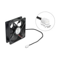 Axiallüfter 5 V DC, 92 x 92 x 25 mm schwarz