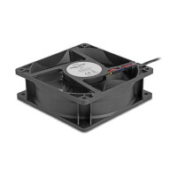 Axiallüfter 12 V DC, 120 x 120 x 38 mm schwarz